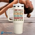 thumbnail image 4 of I Dont Have A Favorite Child Daughter In Law Tumbler 40Oz with Handle Lid, Funny Father In Law Christmas Gifts, Mother In Law Daughter In Law Birthday Gifts, Favorite Daughter Insulated Travel Cup, 4 of 6