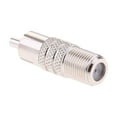 thumbnail image 4 of lionlar 10 Pieces Coaxial Coax Jack Female Jack To RCA Plug Male Adapter Cable Connector, 4 of 6