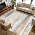 thumbnail image 2 of 5x7 Area Rugs, Beige Grey Non-Skid Rubber Backing Large Rectangle Rugs - Living Room Bedroom Home Office, Abstract Mottled Art Retro Modern Painting Indoor Floor Mat Carpets Washable Rug, 2 of 9