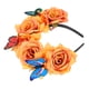 thumbnail image 4 of Diadema floral para fiesta de té, diadema con flores simuladas y mariposas, decoración para el tocado, 4 of 6