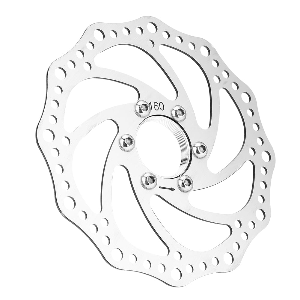 REOUG Mountain Bike 160mm Threaded Hubs Brake Disc Rotor Flange Adapter with 6 Bolts