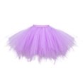 thumbnail image 2 of KONDYS Women Christmas Dance Party Tulle Skirt Holiday Party TuTu Ballet Skirts Cozy Distinctive Women's Skirt, 2 of 3