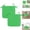 Green, variant on 2Pcs Chair Pad Cushions Square Seat Cushion with Ties Soft Thicken Garden Pads Dining Chair Cushions for Dining Kitchen Outdoor Bistros Stool Patio Room 15x15 Inch