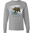 thumbnail image 3 of Inktastic Juneau Alaska Bear Scenic Wilderness Long Sleeve T-Shirt, 3 of 5
