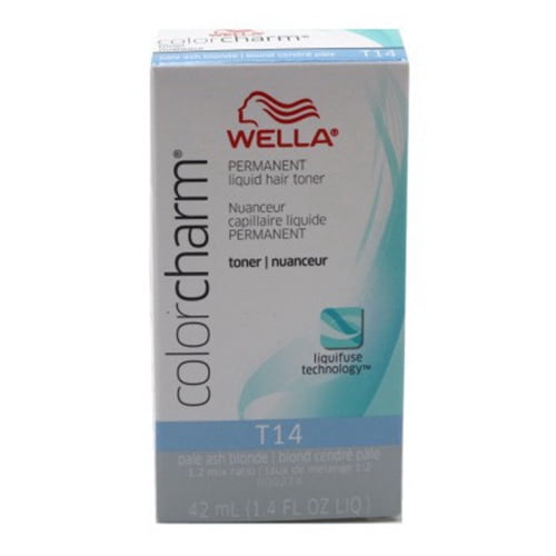Wella Color Charm Liquid Toner #T14 Pale Ash Blonde, 1 Ea