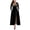 Black, variant on FcBaudy Long Sleeve Round-Neck Dress Dress For Women Casual Long Sleeve T Shirt Dresses Long Sleeve Flowy Tiered Ruffled Casual Party Fall Black Midi Dress Women Dress