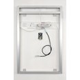 thumbnail image 4 of LED Side-Lighted Bathroom Vanity Mirror: 20" wide x 28" tall - Commercial Grade - Rectangular - Wall-Mounted, 4 of 6
