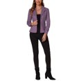 thumbnail image 2 of BLAZER L GRIS MORADO DE MUJER CON BOTONES DE SUEDE SINTÉTICO, ABIERTO Y CON CORDÓN, DE MANGA LARGA, 2 of 4