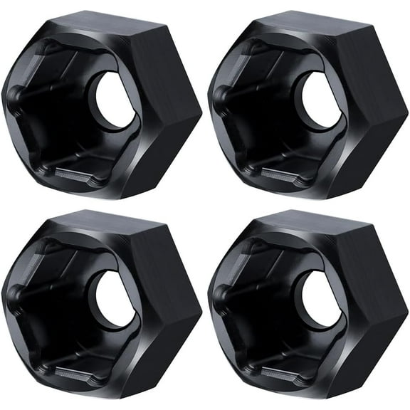 4Pcs 5mm to 7mm Wheel Hex Hubs Adapter RC Hex Combiner for WPL D12 1/10 RC Trucks 1/24 SCX24 RC Cars
