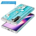 thumbnail image 3 of Samsung Galaxy Note 10 Case, Rosebono Hybrid Shockproof Graphic Fashion Colorful Cover Armor Case For Samsung Galaxy Note 10 (Starfish), 3 of 5