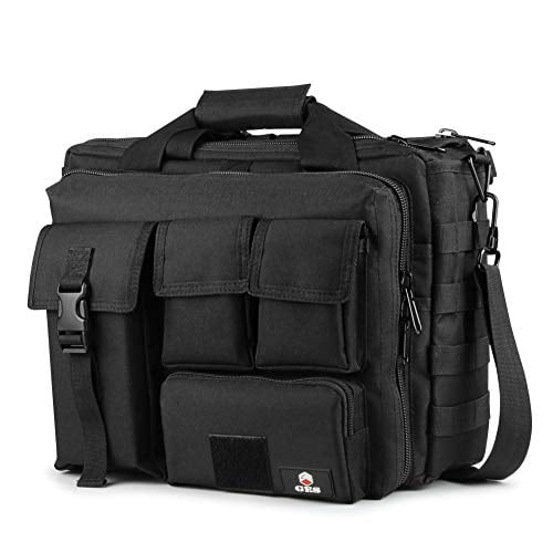 Tactical Briefcase, 17.3 Inch Men's Messenger Bag Military Briefcase for Men