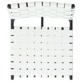 thumbnail image 2 of SAFAVIEH Olenna Coastal Woven Counter Stool, White/Black (17.8 in. W x 21.5 in. D x 39.8 in. H), 2 of 7