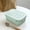 Green, variant on Lunch Box for Men,Fiber Adults Plastic Lunch Box Sealed Multi-Compartment Microwave Lunch Box for Office,Green