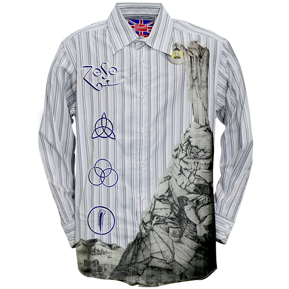 Led Zeppelin - Hermit Men's Button Down 