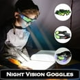 thumbnail image 2 of RYRDWP Lunettes de Vision Nocturne LED Lunettes de Moto avec Flip-out, 2 of 8