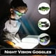 thumbnail image 1 of Gafas de Visión Nocturna Led onlyliua para Motocicletas Carreras Caza Resistentes Al Viento, 1 of 7