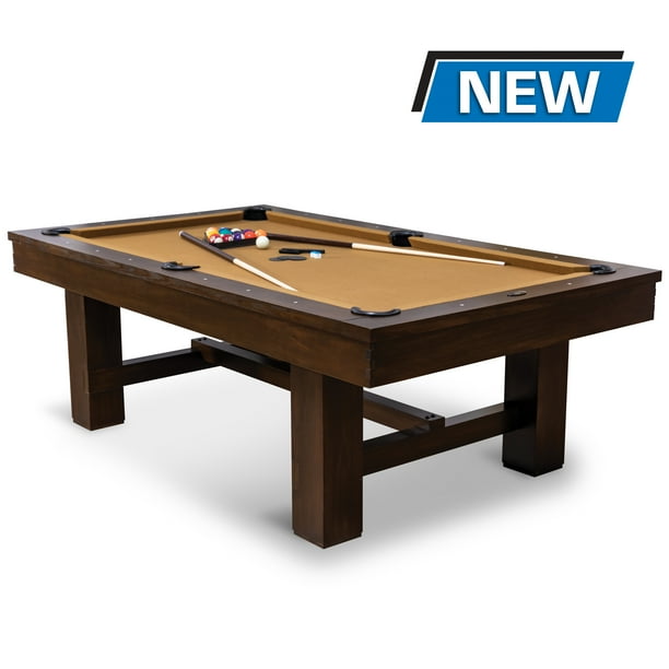 Classic Sport Dayton 96" x 55" Pool Table, Tan, Set up in 10 Minutes