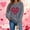 Gray, variant on BLTIBY Valentine Shirts for Women Love Heart Printed Sweater Long Sleeve Round Neck Pullover Blouse Fashion Casual Valentines the Day Top White S