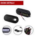 thumbnail image 3 of GTINTHEBOX Smoked White LED Rear Side Marker Parking Corner Signal Lights For 1998-2005 Beetle, 3 of 11