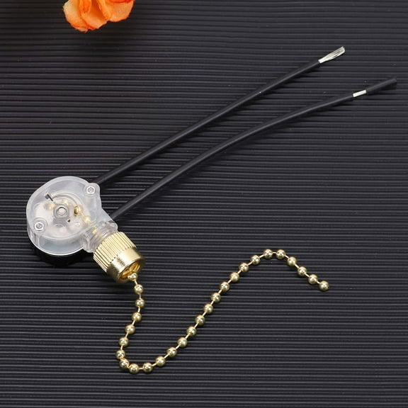 WHAMVOX 2PCS Ceiling Fan Fan Pull-chain Operator Ceiling Lamp Replacement Part for Home School Office (2 Modes)