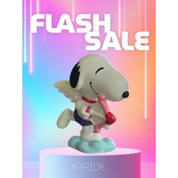 Snoopy & Woodstock Valentines Easter Christmas Figure Figurine 4” Cake Topper