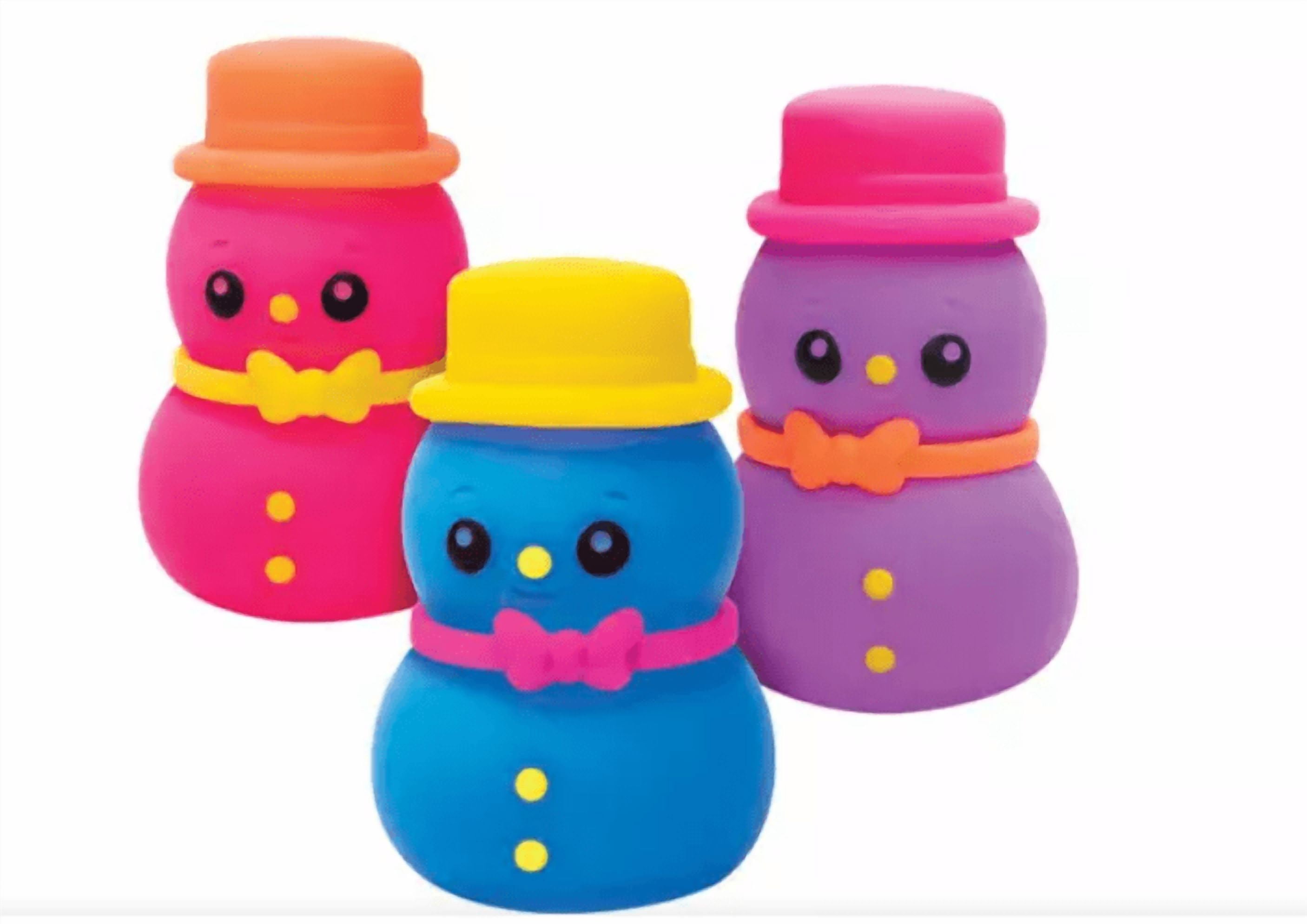 Nee Doh Snowman, 1 pc random color
