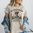 thumbnail image 5 of Motherhood Mama Rock T-Shirt, Retro White and Natural Tee for Strong and Rocking Mothers, 5 of 8