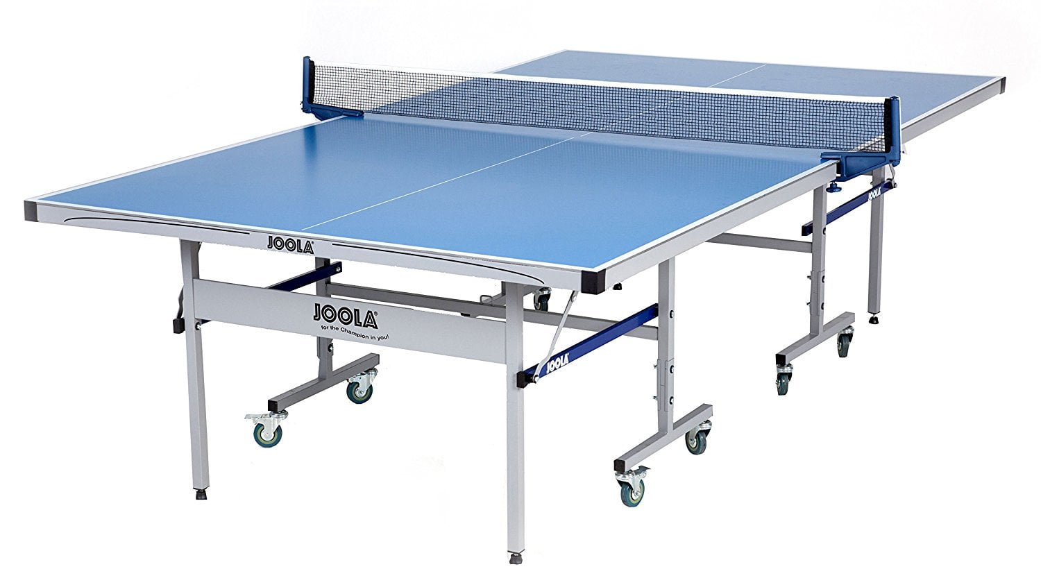 Foldable Outdoor Table Tennis Table Ping Pong Table Aluminum Composite Top Tournament Quality Full Size Quick Assembly Playback Mode All Weather Resistant Professional Accessory Paddles Net Set Balls 
