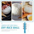 thumbnail image 4 of 1 conjunto de mohos de arroz Bola de arroz Chaker Kids Rice Ball Maker Rice Ball Molde Herramientas de cocina Herramientas, 4 of 5