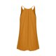 thumbnail image 5 of Vestido Corto de Verano de las Mujeres de Color Sólido sin Tirantes Sobre el Hombro de Espalda Plisado Vestido de Verano Casual sin Mangas, 5 of 7