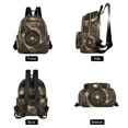 thumbnail image 2 of JIALIOU Mini Backpack Purse for Women Quilted Casual Daypack Small Travel Shoulder Bag, Abstract Coffee Geometric, 2 of 7