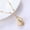 A1, variant on Ins Style Women's Beach Shell Gold-plated Edge Pendant Conch Necklace
