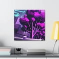 thumbnail image 4 of Lilac Pop Art Bloom - Canvas, 4 of 10
