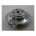 thumbnail image 2 of BBC CHROME DOUBLE GROOVE PULLEY LOWER LONG WATER PUMP, 2 of 3