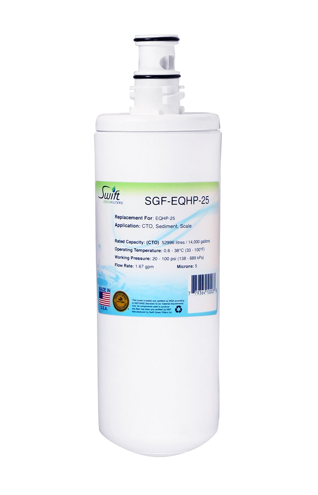 Bunn EQHP-25 Filter Replacement SGF-EQHP-25 by Swift Green Filters