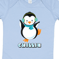thumbnail image 4 of Inktastic Chillin Penguin Boys or Girls Baby Bodysuit, 4 of 5