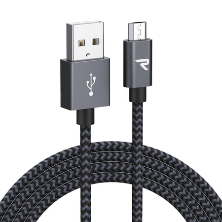 Micro USB Cable 10ft, Extra Long Charging Cord, QC 3.0 Fast Charge & Sync USB Cable, Braided Android Charger