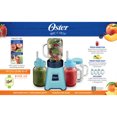 Oster BLSTPBBALL2BL Personal Blender Blue with Blending Mason Jars