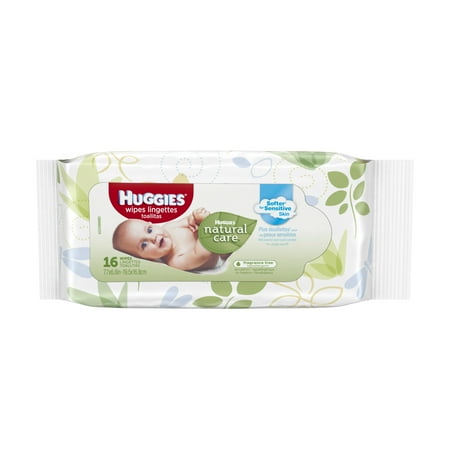 HUGGIES? Natural Care? Baby Wipes, Soft Pack