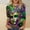 Mint Green, variant on Outfmvch Mardi Gras Shirts for Women,3/4 Length Sleeve Womens Tops,Mardi Gras Outfit for Women,Womens Blouses,Workout Tops for Women,Shirts 3/4 Sleeve Graphic Tee Blouses Tunic Tops Mint Green L
