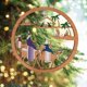 thumbnail image 2 of Colgante de Belén Hueco de Color, árbol de Navidad, adorno colgante de madera, decoración navideña para colgar en puertas y ventanas, 2 of 6