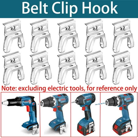 

10 Packs 2609111584 Belt Clip Hook Replacement For Bosch IWMH182 (3601JD8110) Impact Wrench GDR 18V1800 (3601JG4110) Impact Wrench