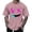 a-Pink34558, variant on FINALGANG Mens Short Sleeve TShirts With Fashion Casual Smile Graphic Crewneck Loose Fit Tees For Streetwear Daily Casual Wear Pink XL