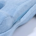 thumbnail image 3 of unbranded Almohada Para Dormir En Oficina De Espuma Viscoelástica Azul Y Transpirable Para Hogar, 3 of 5