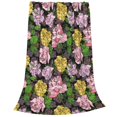 thumbnail image 2 of Balery Colorful Roses Manta de Felpa Suave y Acogedora – Cobija de Franela Aterciopelada para Cama, Lavable y Cálida para Sofá, Mascotas, Transpirable-80"x60", 2 of 7