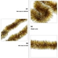 thumbnail image 5 of Jiyike 1Pc Christmas Tinsel Garland Wall Hanging Decoration Party Layout Shiny Prop, 5 of 10