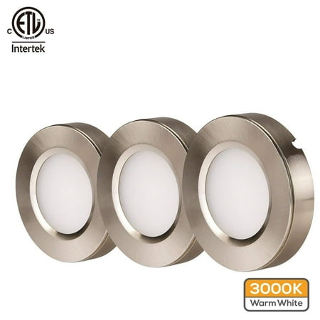 Torchstar 3 Pack 3w Led Puck Lights Closet Under Torchstar 3 Pack 3w Led Puck Lights Closet Under Cabinet Lighting