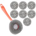 thumbnail image 6 of HOKARUA 1 Set Stainless Steel Sponges Scrubbers Cleaning Ball Utensil Scouring Pads, 6 of 6