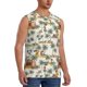 thumbnail image 2 of Fotbe Hawaiian Style Men's Camiseta sin Mangas Estampada para Hombres, Playera Casual para Gimnasio, Entrenamiento, Playa-XX-Large, 2 of 7