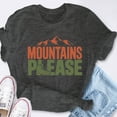 thumbnail image 6 of EcoLoom Hiking Mountains Please Short Sleeve Unisex T Shirt, 6 of 6
